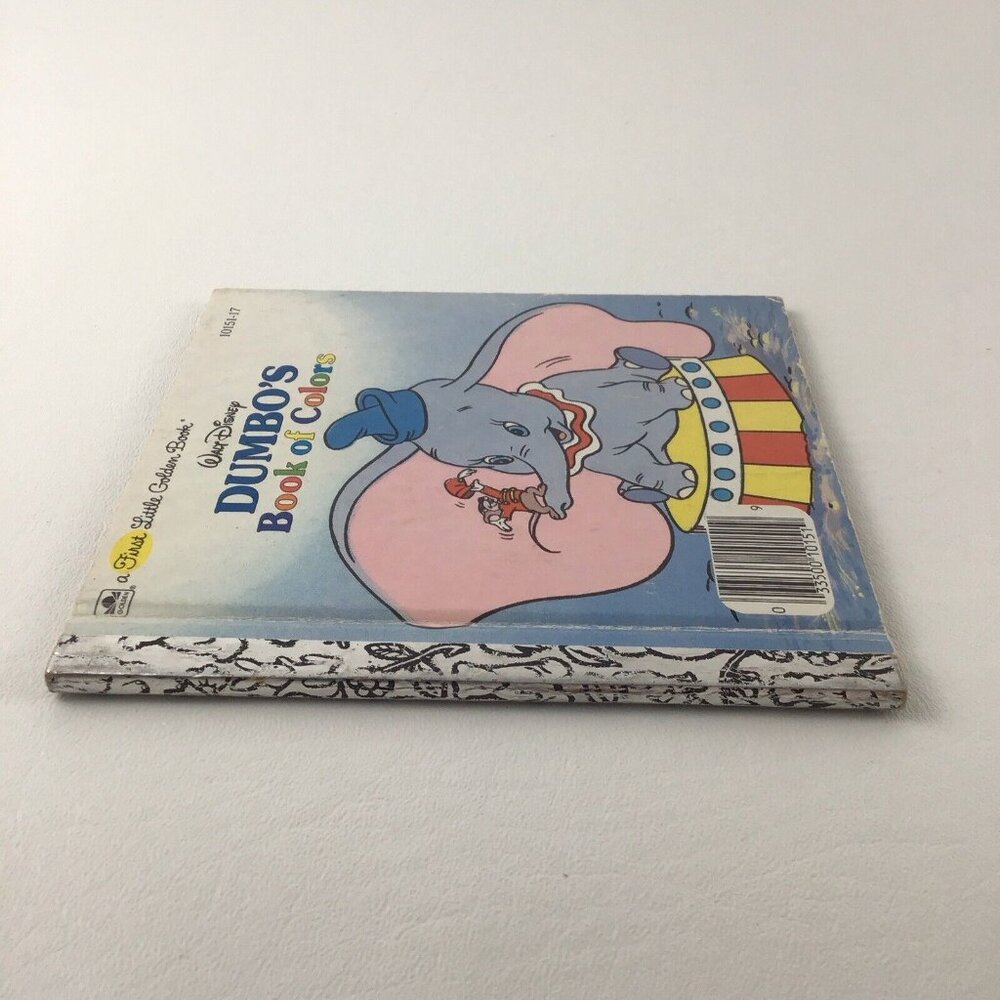 First Little Golden Book Disney Dumbo's Book Of Colors Vintage 1988 Storybook - Picture 5 of 7